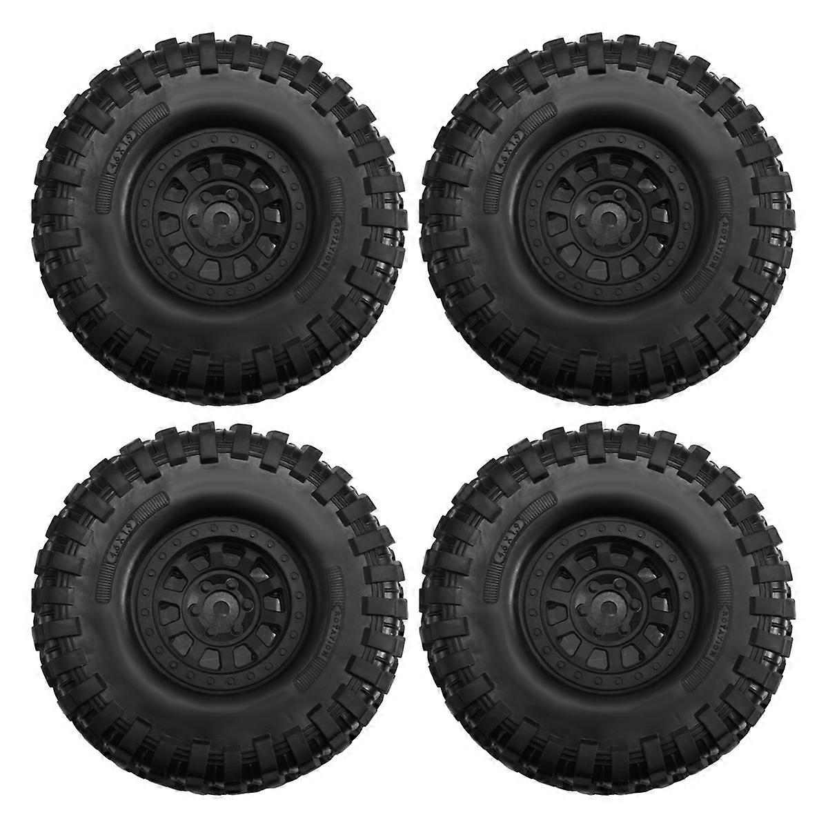 Pneu en caoutchouc de 1,9 pouce pour voiture à chenilles RC 1/10 TRX4//D90 Axial SCX10 II III Redcat-MST