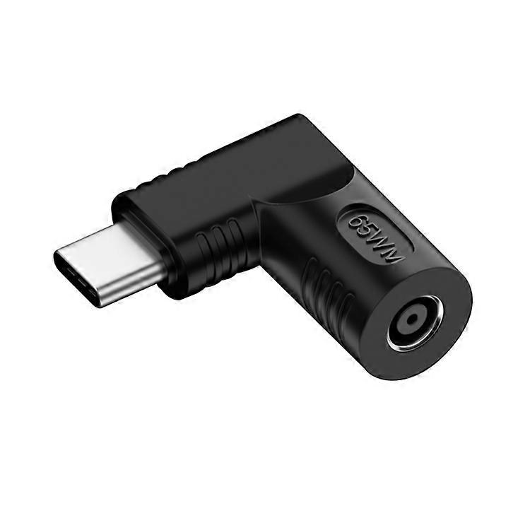 4.5 × 0.6 مم 65 واط مدخل تيار مستمر إلى محول طاقة USB-C / Type-C PD