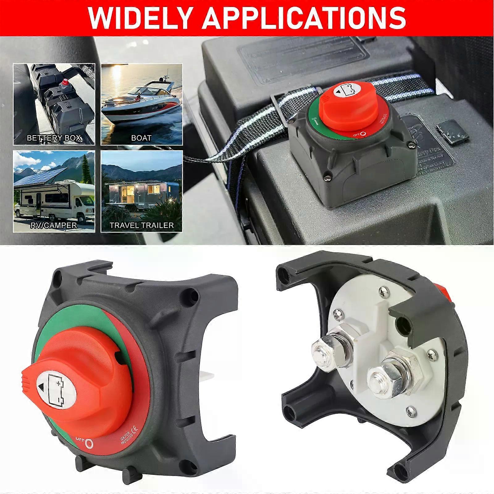 600A Heavy-duty battery switch Truck/yacht Heavy Duty On-Off Battery ...
