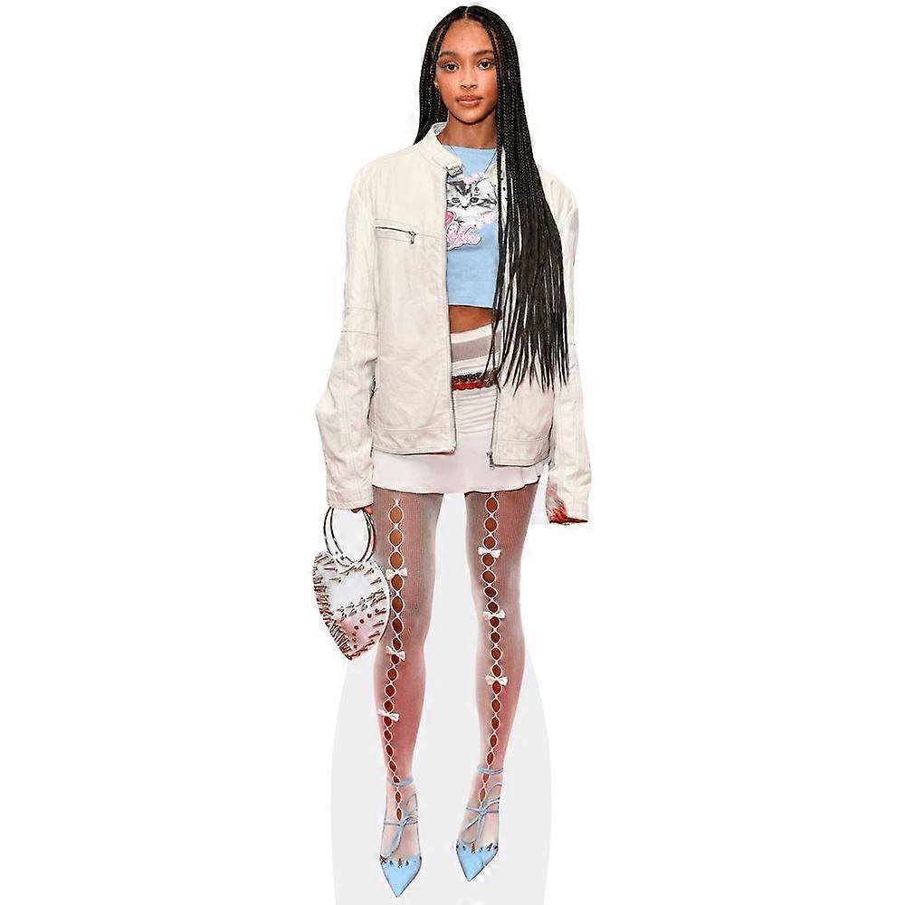 Tade Leye (White Outfit) Cardboard Cutout (lifesize OR mini size). Standee. Stand Up.