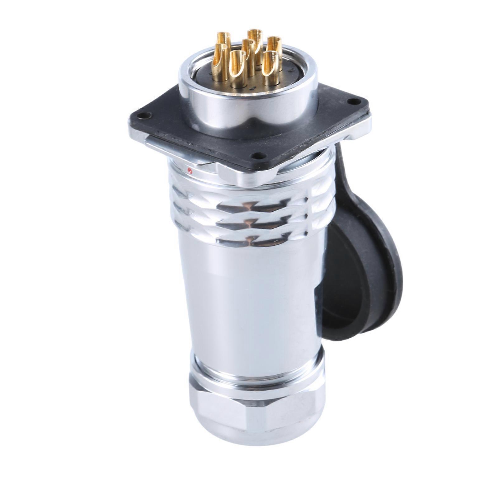 SF2810 Aviation Plug and Socket Set, 3/4/7/10/12/16/18/20/24/26Pins Metal Connectors for Photography Equipment Transfer