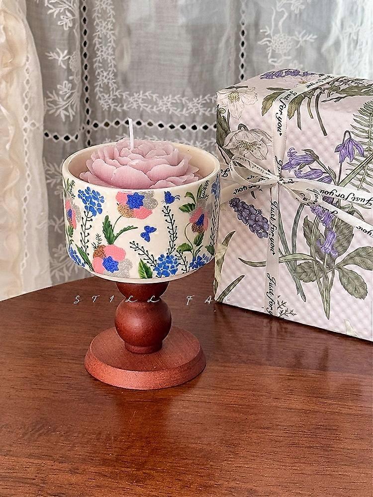 Scented Candles Gift Set - Floral Aromatherapy Candles