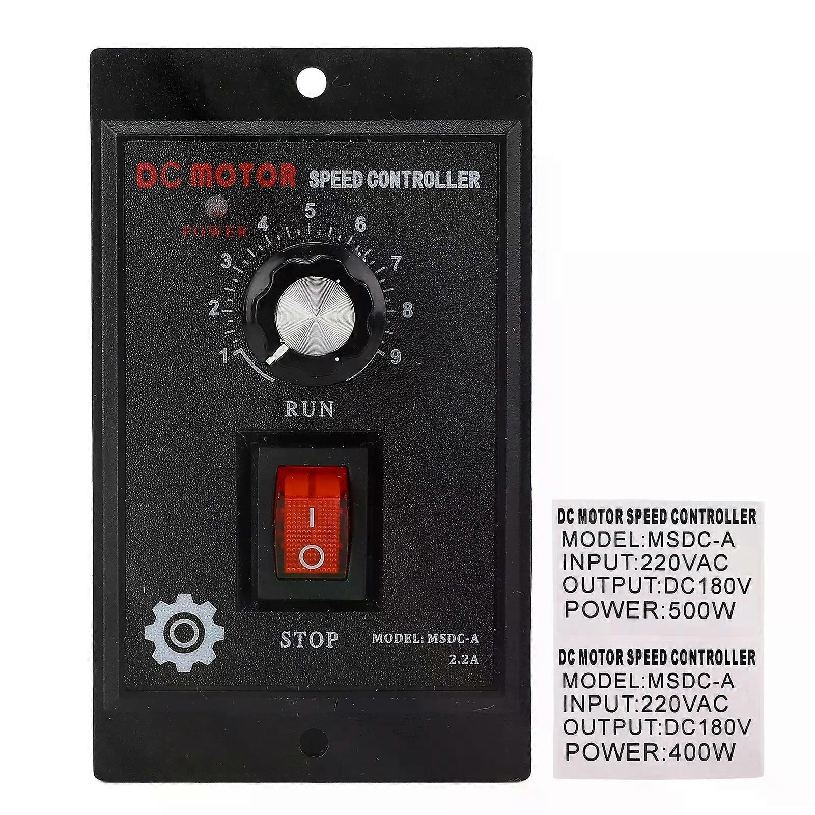 Motor Speed Controller AC 220V Input 180V Output Forward Reverse Electric Motor Speed Regulator