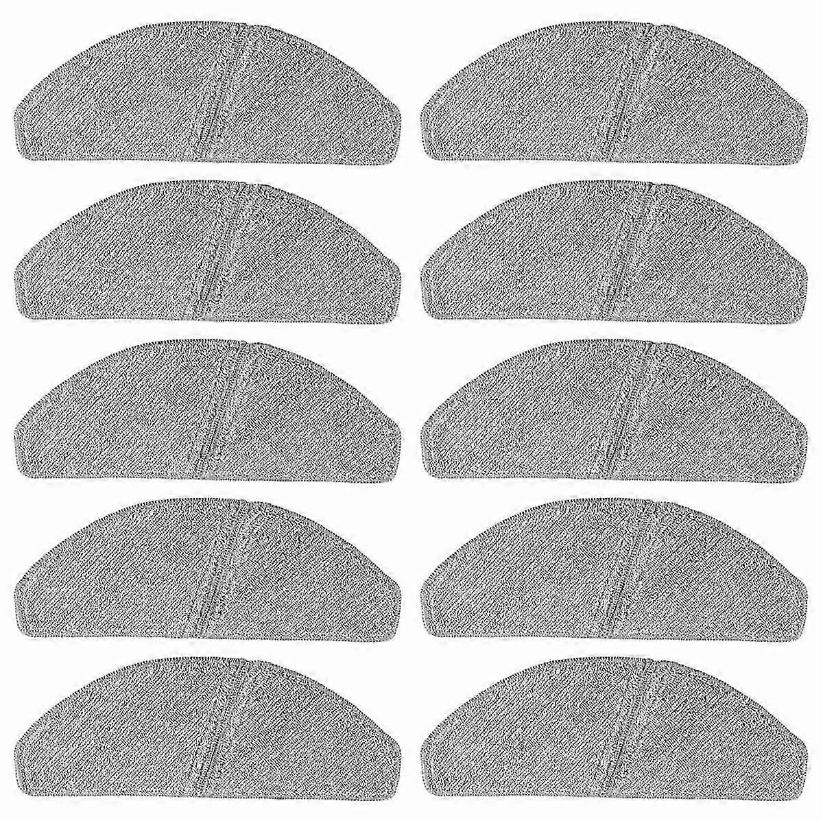 Cleanable Microfiber Mop Cloths Replacement Parts for Midea S8+ M7 Pro Robotic Vacuum Cleaner JN