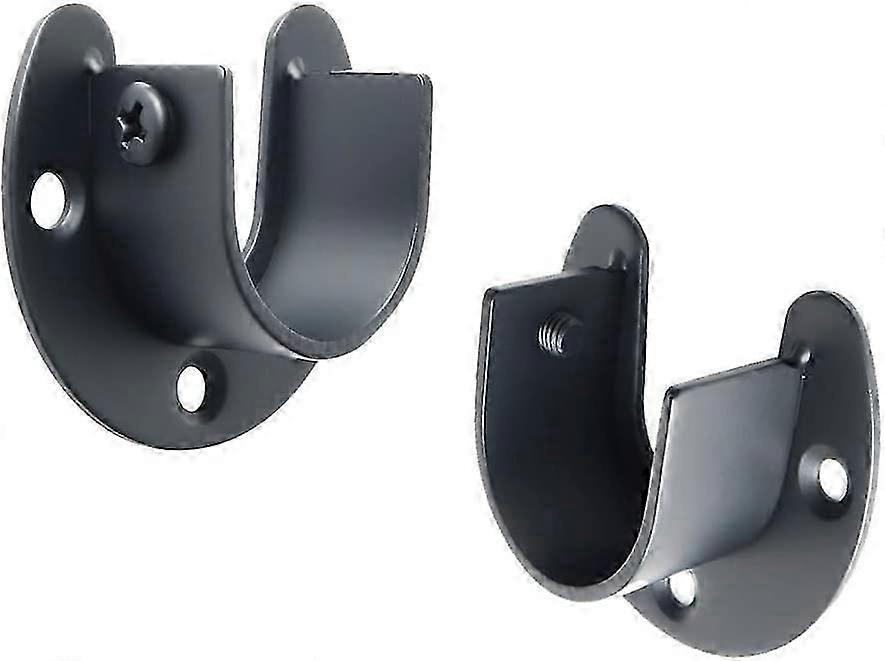 1 paire de tiges en forme de U noir