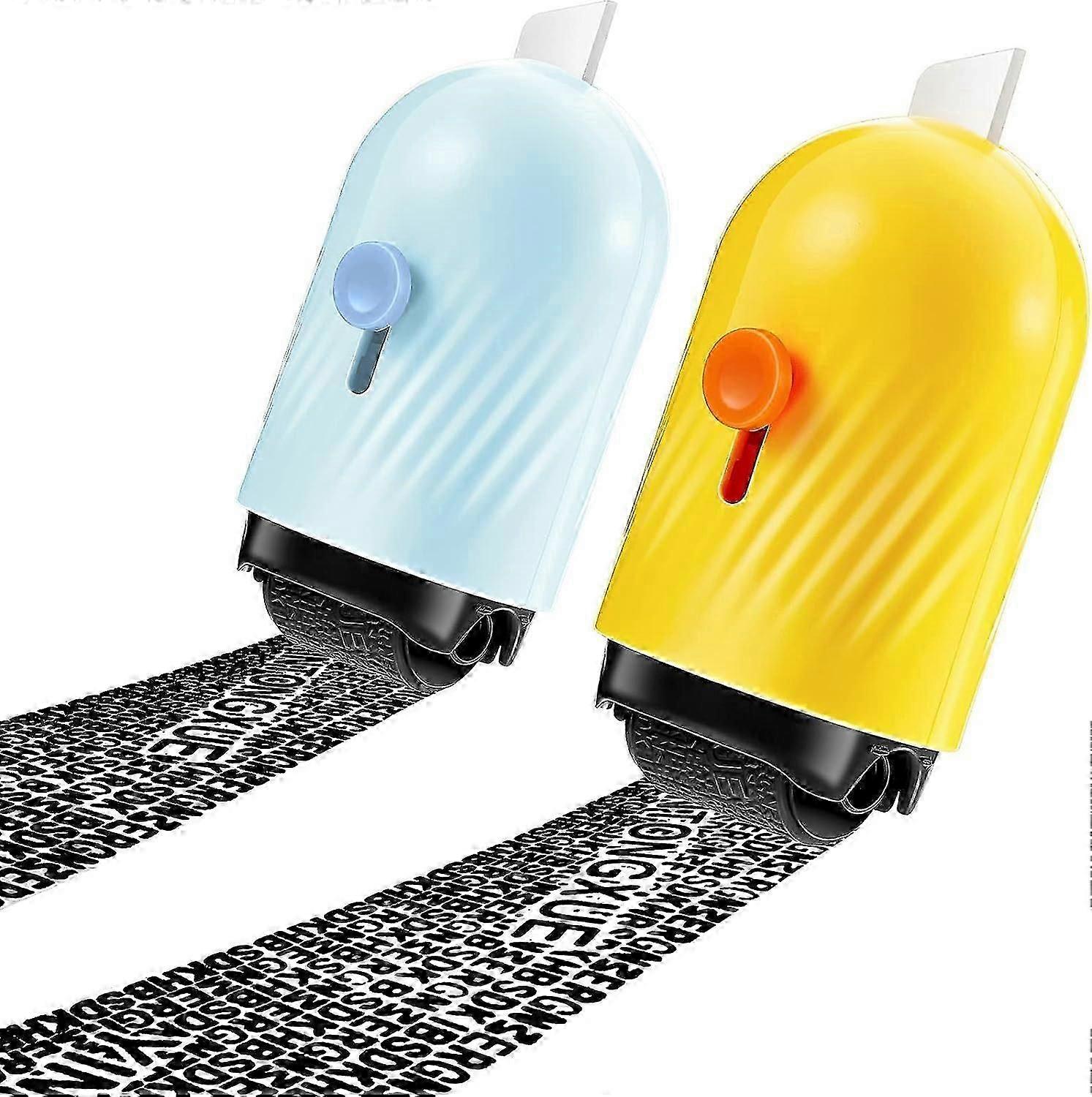 Identity Theft Protection Stamp - Security Label Eraser (2 Pcs)