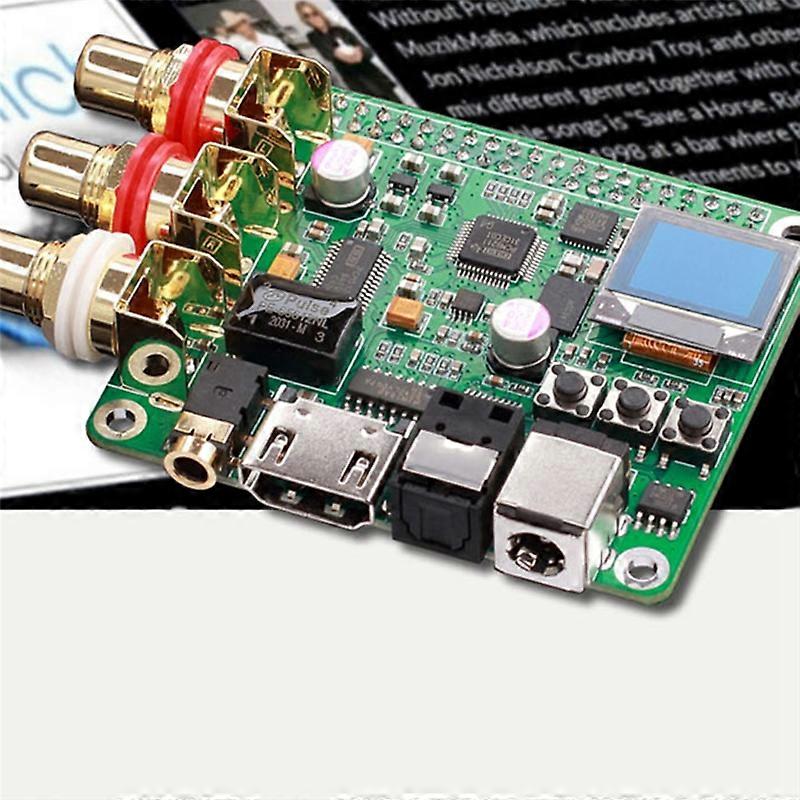 Raspberry Pi DAC Audio Decoder Board HIFI Expansion Moudle