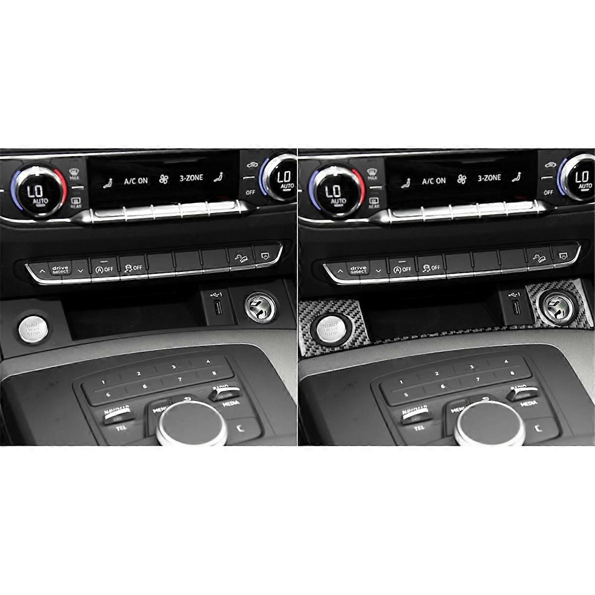 For Dash Push Engine Start Button Panel Cover Sticker Decal