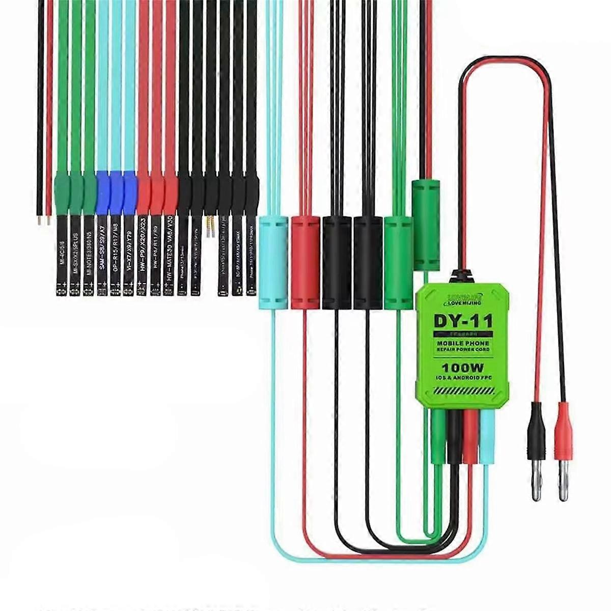MiJing DY-11 Mobile Phone Repair Power Cable for 8-15 Pro Max Android Phone Motherboard Testing Boo