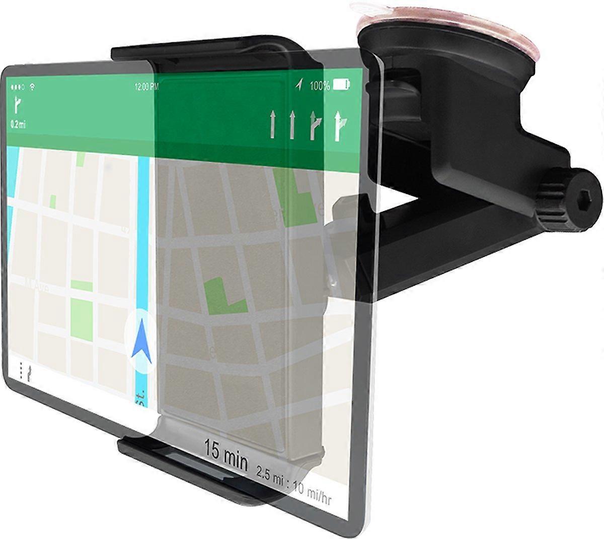 Car stand for Windscreen Adjustable Tablet, Black