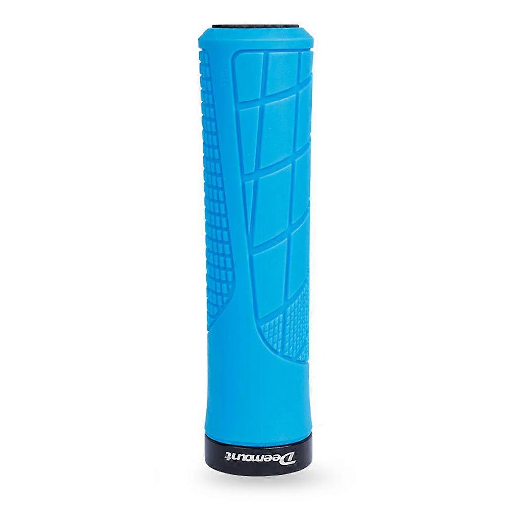 Ergonomic Designed Bicycle Handle Bar Sleeve Soft Eco TPR Grips Bike Hand Rest Shockproof Bike Hand Rest blue