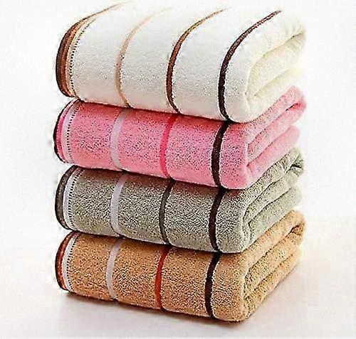4-Pack Small Cotton Kitchen Hand Towels, Washable, 35x75cm.