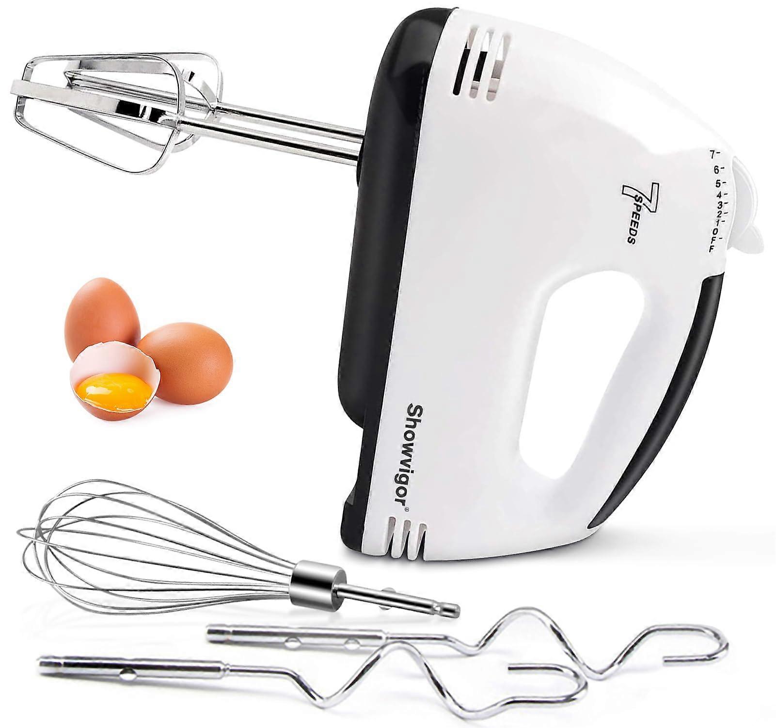 7 Speeds Electric Handheld Hand Mixer for Stirring Meat and Dough