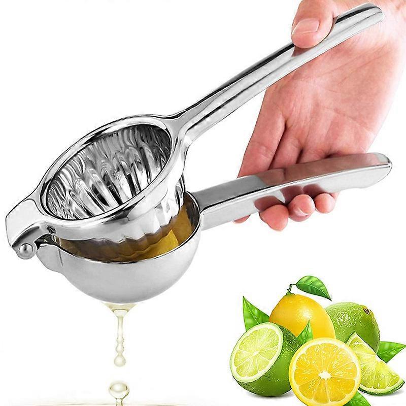 Premium lemon juice, extra large manual juice squeezing - ergonomic, commercial class stainless steel design, maximize fruit juice extraction process