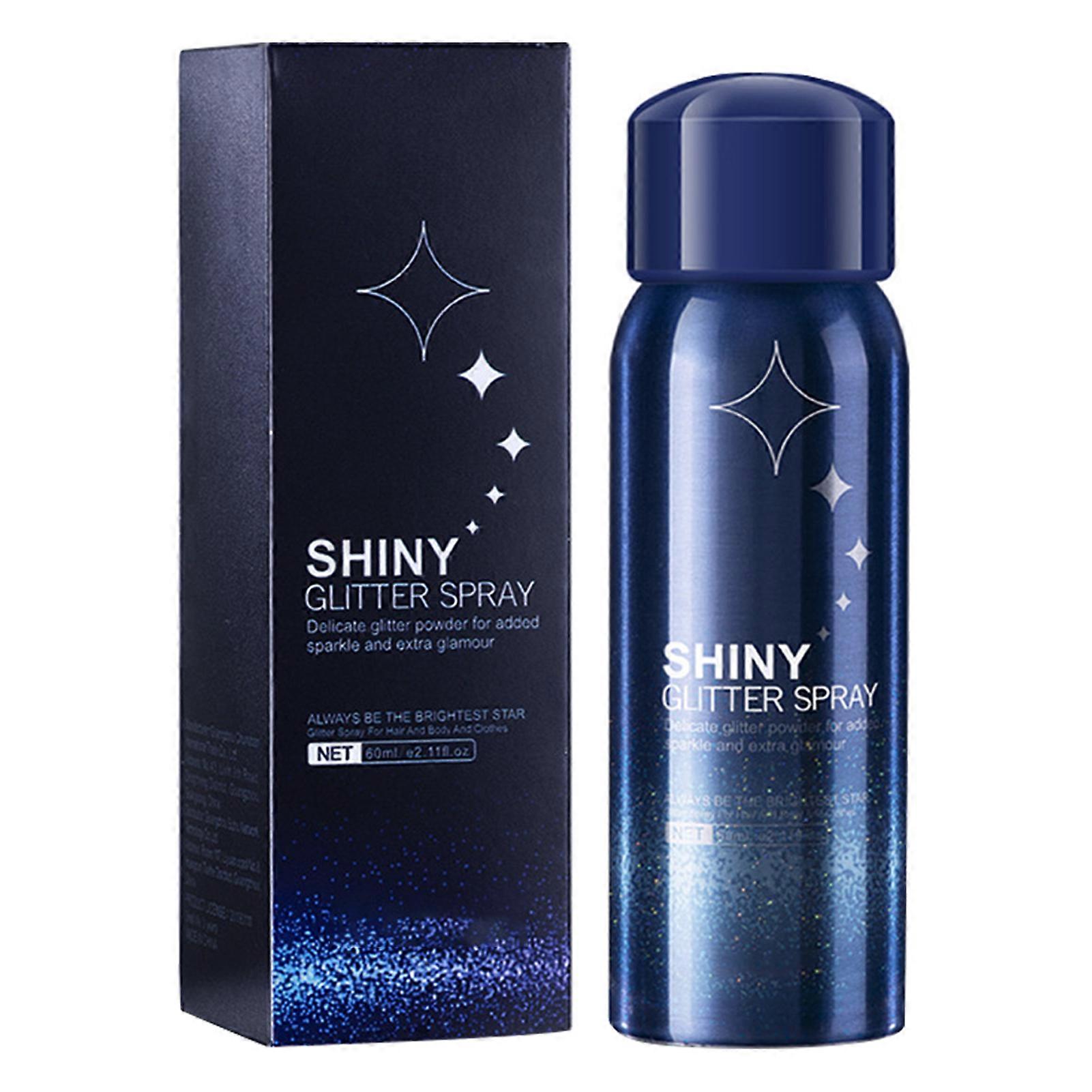 Hair Glitter Liquid Easy Spraying Washable Highlighter for Eye