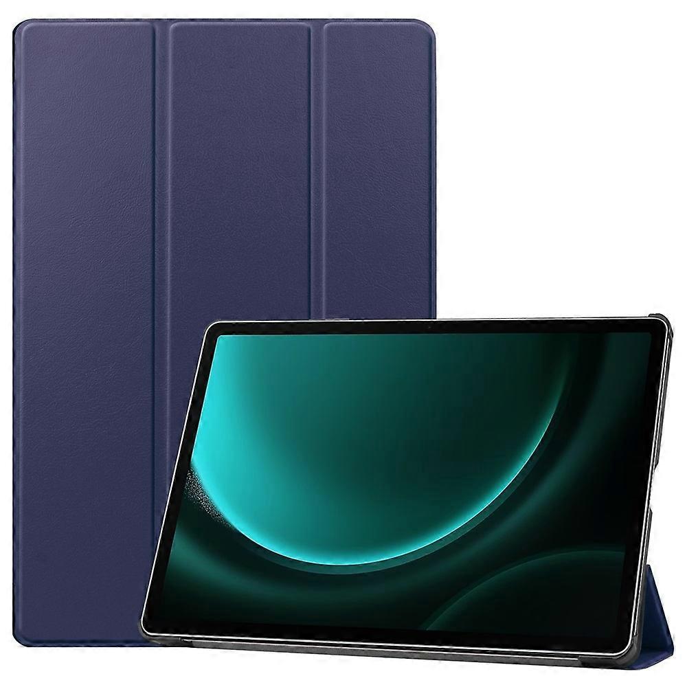 JUNSUNMAY Custer Solid Color 3-Fold Stand Leather Smart Tablet Case