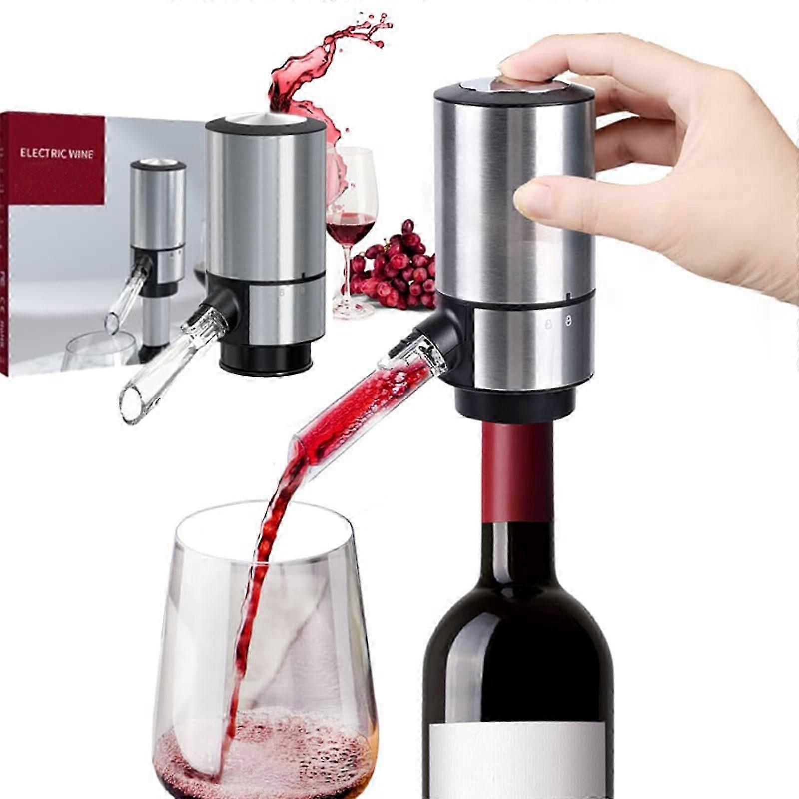 Electric Wine Aerator Pourer,portable Automatic Wine Aerator, One-button Smart Wine Dispenser For Red And White Wine -CN-NEW
