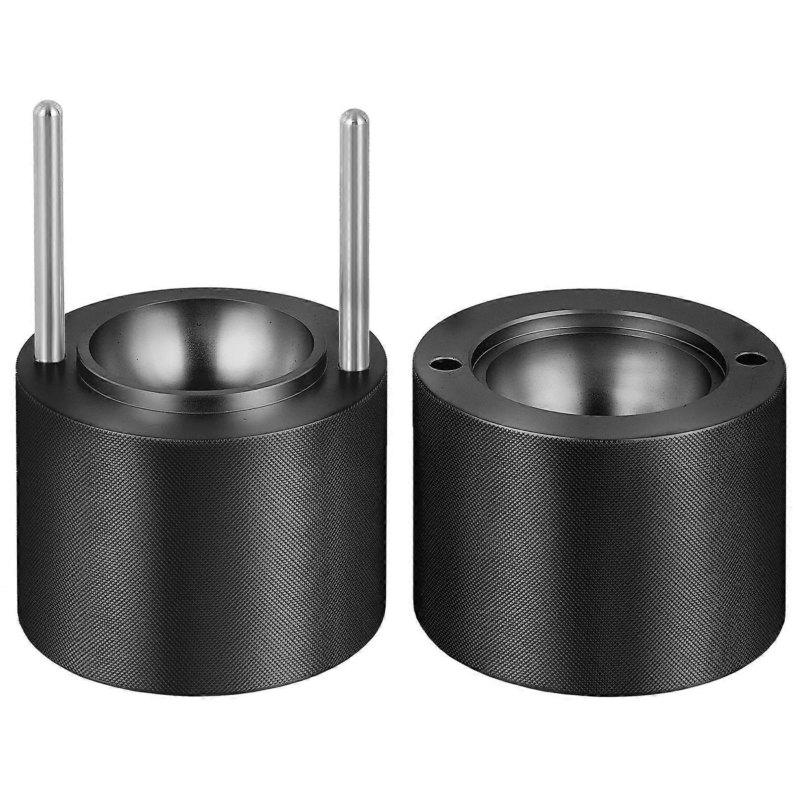 Succebuy Pressa per palle di ghiaccio, 2,4", per sfera di ghiaccio da 60 mm, per whisky, cocktail, bourbon, scot per feste e vacanze, nero