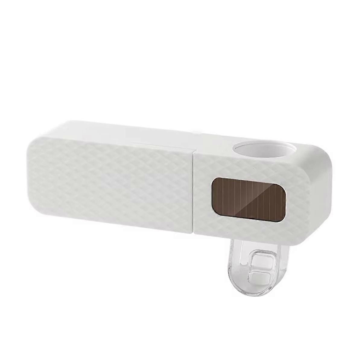 Toothbrush holder wall mounted automatic toothpaste squeezer B