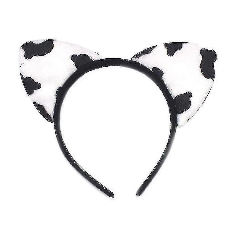 נמר חתול סרט אוזן פרה נמר הדפס נמר שיער סרט שיער ילדה אביזרים לשיער