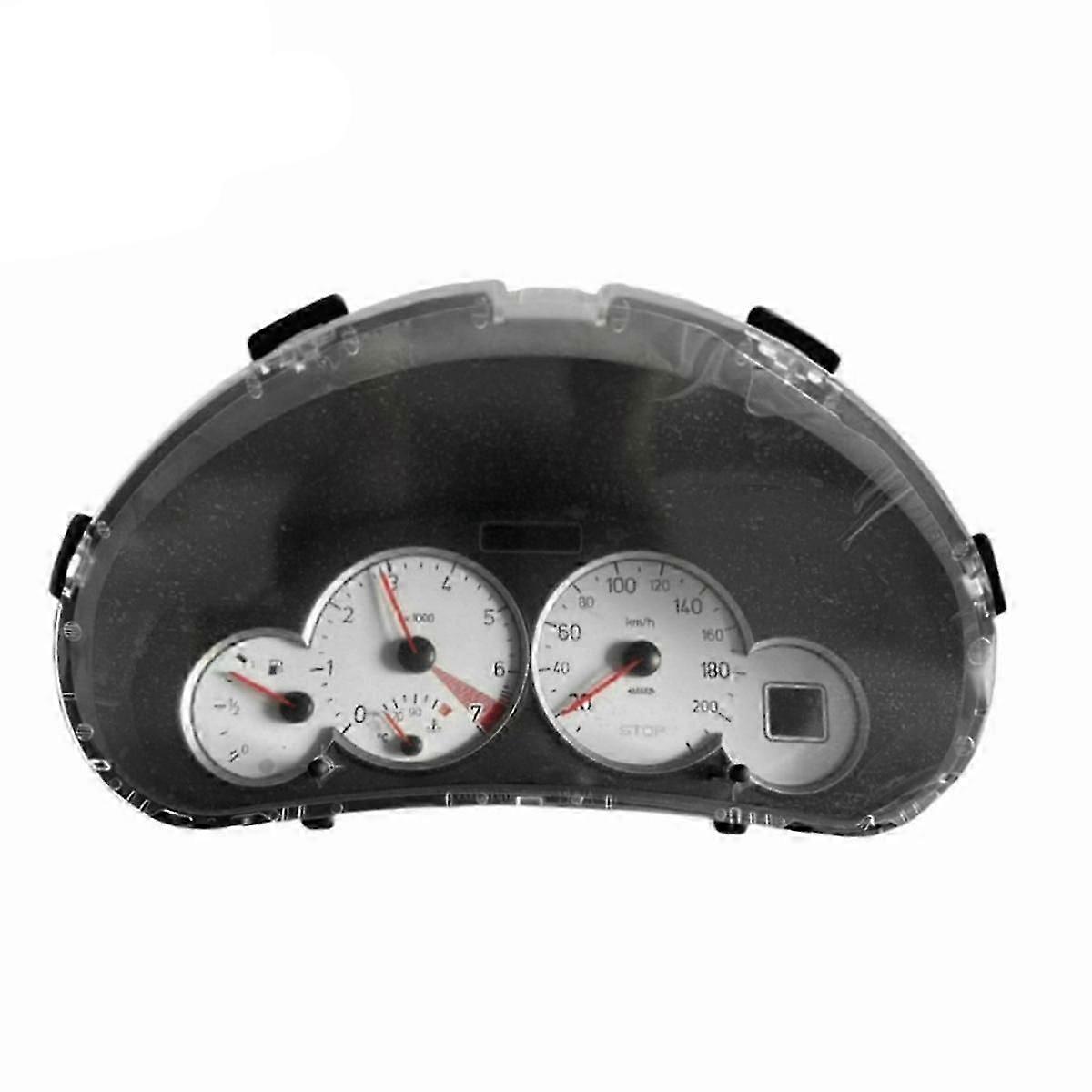 AT Car Fuel Instrument Cluster Assembly 9648837080 6104VG for 206 2005-2008 Automatic Instrument Meter Dashboard