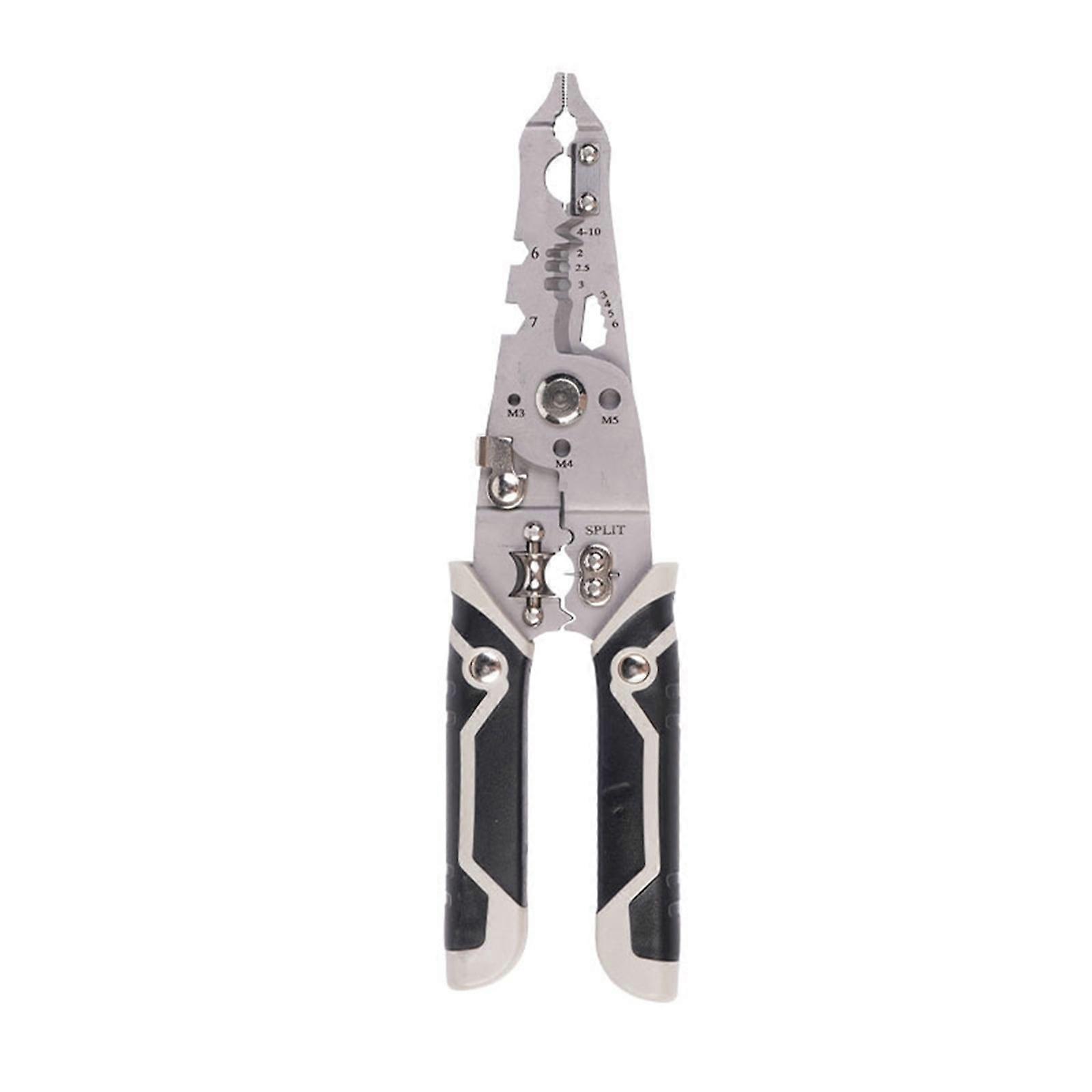 Multifunctional Wire Stripper Crimper Cable Cutter Plier Professional Electrical Wire Stripping Tool Wire Stripper