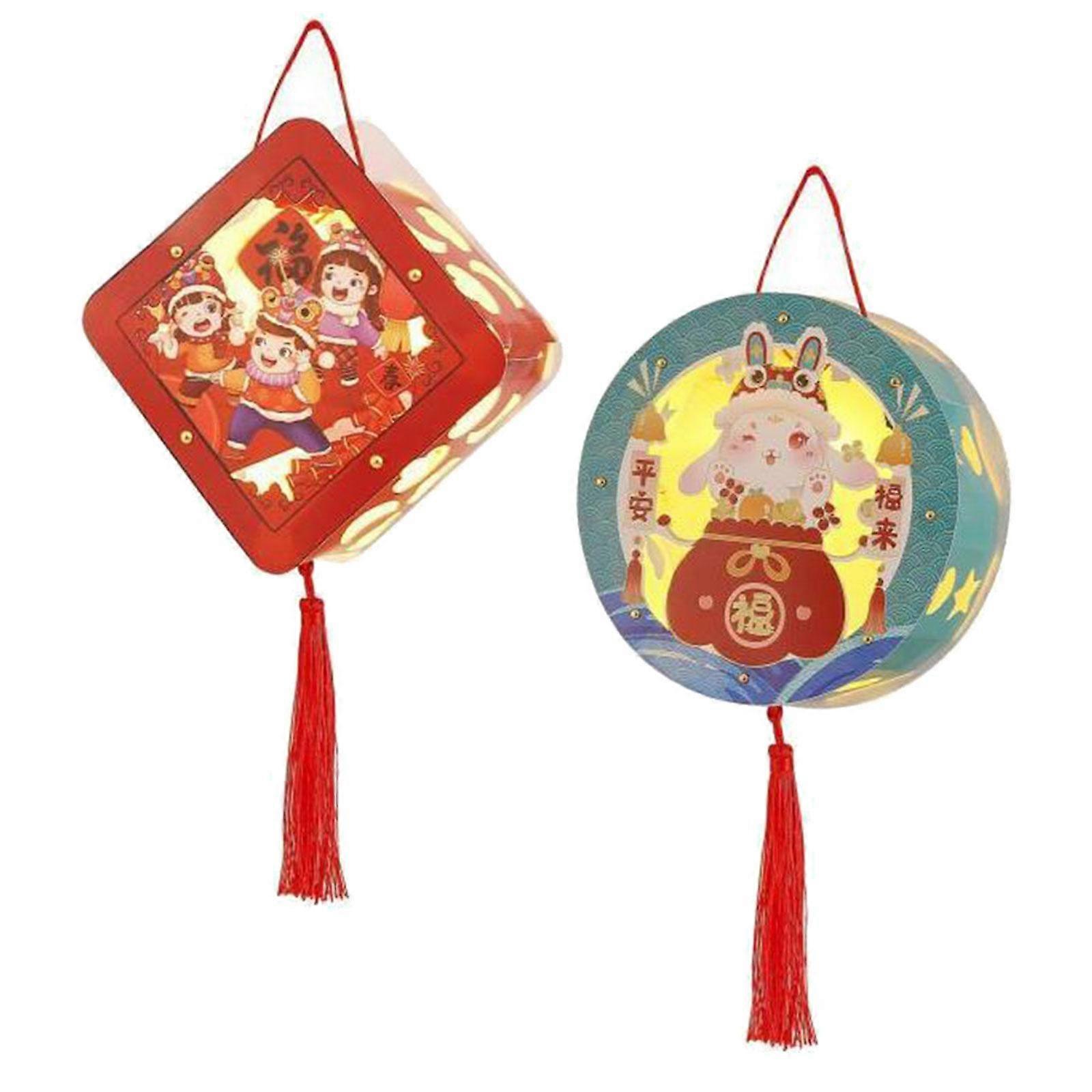 Lantern Making Kits DIY Props Decorative for Holiday New Year