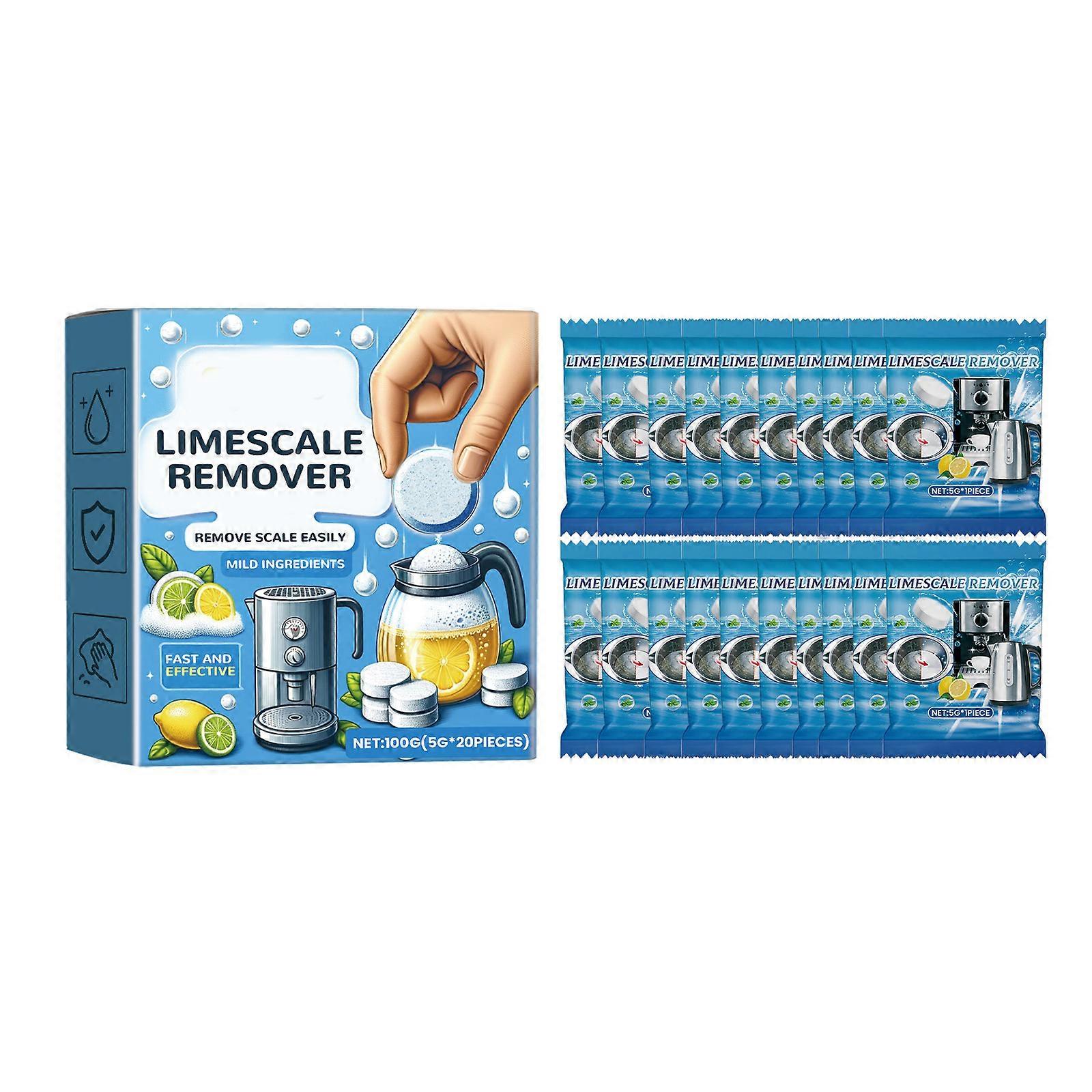 Kettle Descaler Limescale Remover Effortless Kettle Cleaning with Descaling Effervescent Tablets Limescale Cleaner