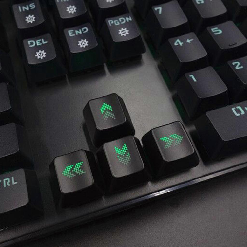 ABS Direction Keys for Mechanical Keyboards OEM Profile Backlight Keycaps