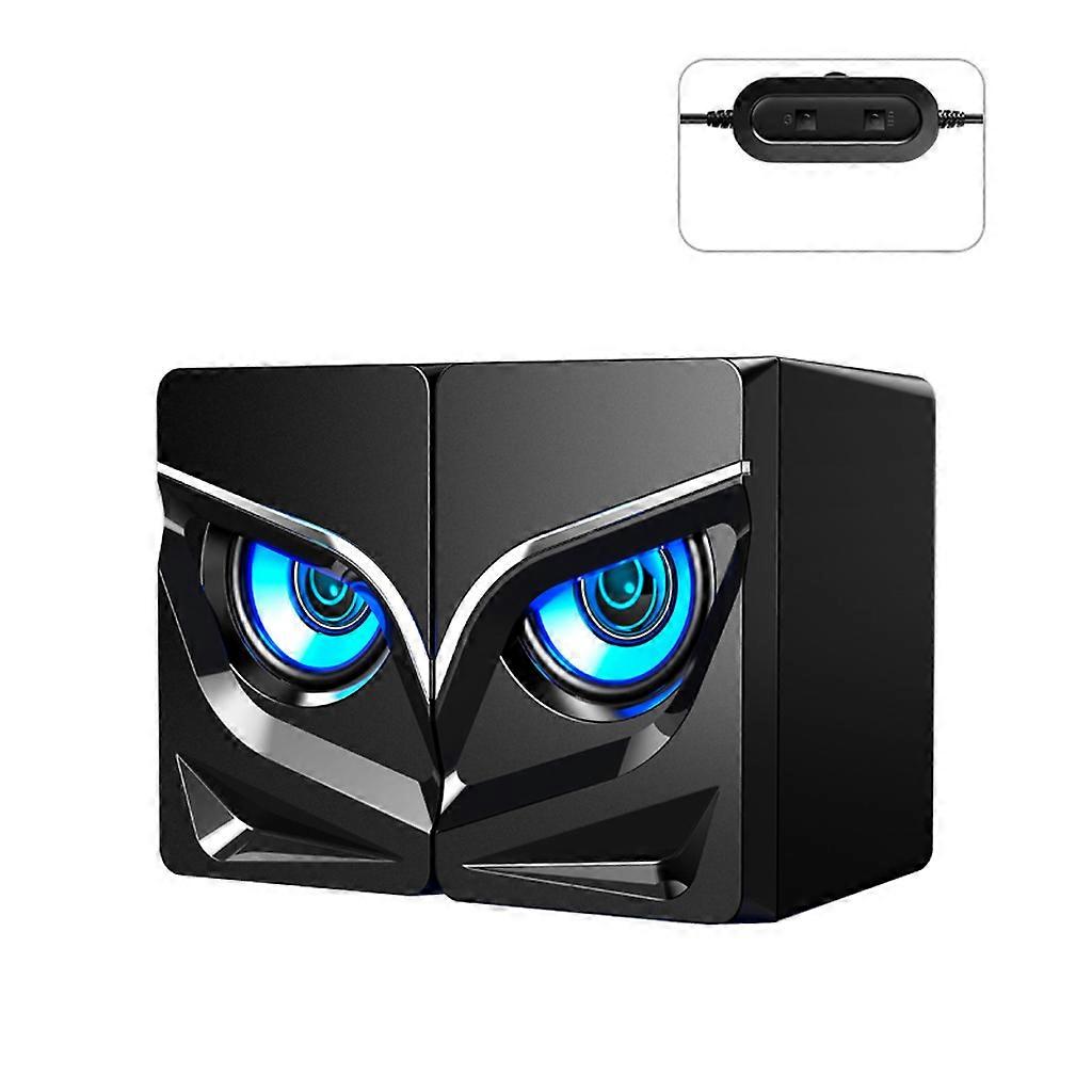 Mini Portable Speakers Computer Soundbox with 3.5mm Stereo Jack and USB Powered for PC Laptop Smartphone MP3 MP4  Silver