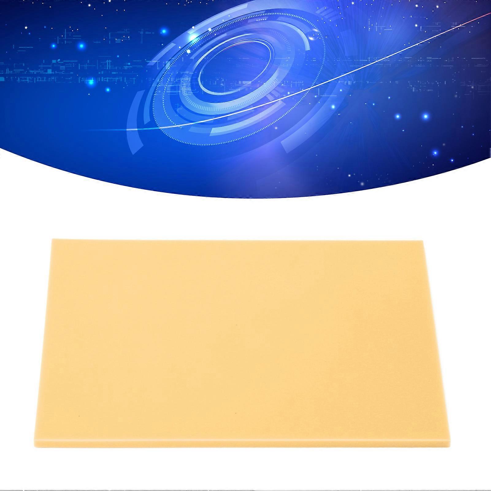 Rubber Carving Block 20x15x0.5cm TPR Soft Linoleum Block for Printmaking Stamp Making Orange 