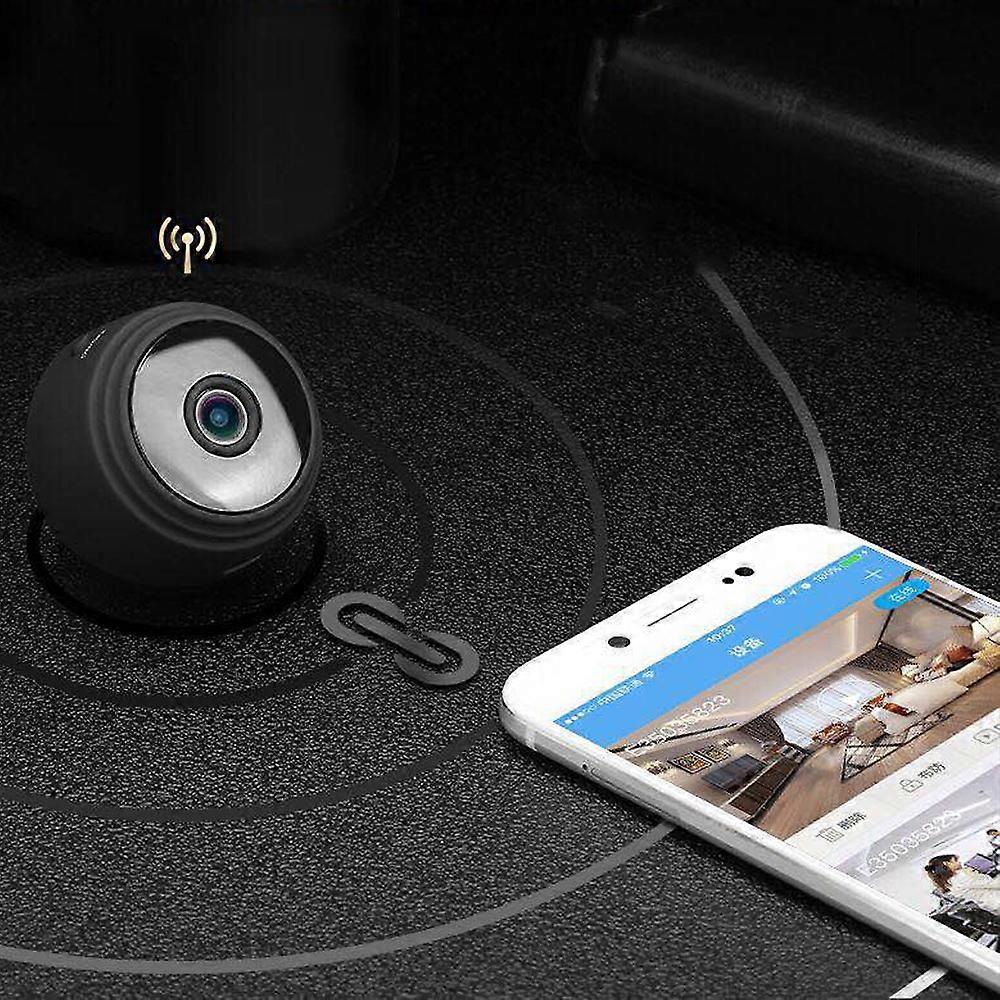 1080P Night-Vision Portable Mini Camera: Loop Recording, Lightweight, Metal Design