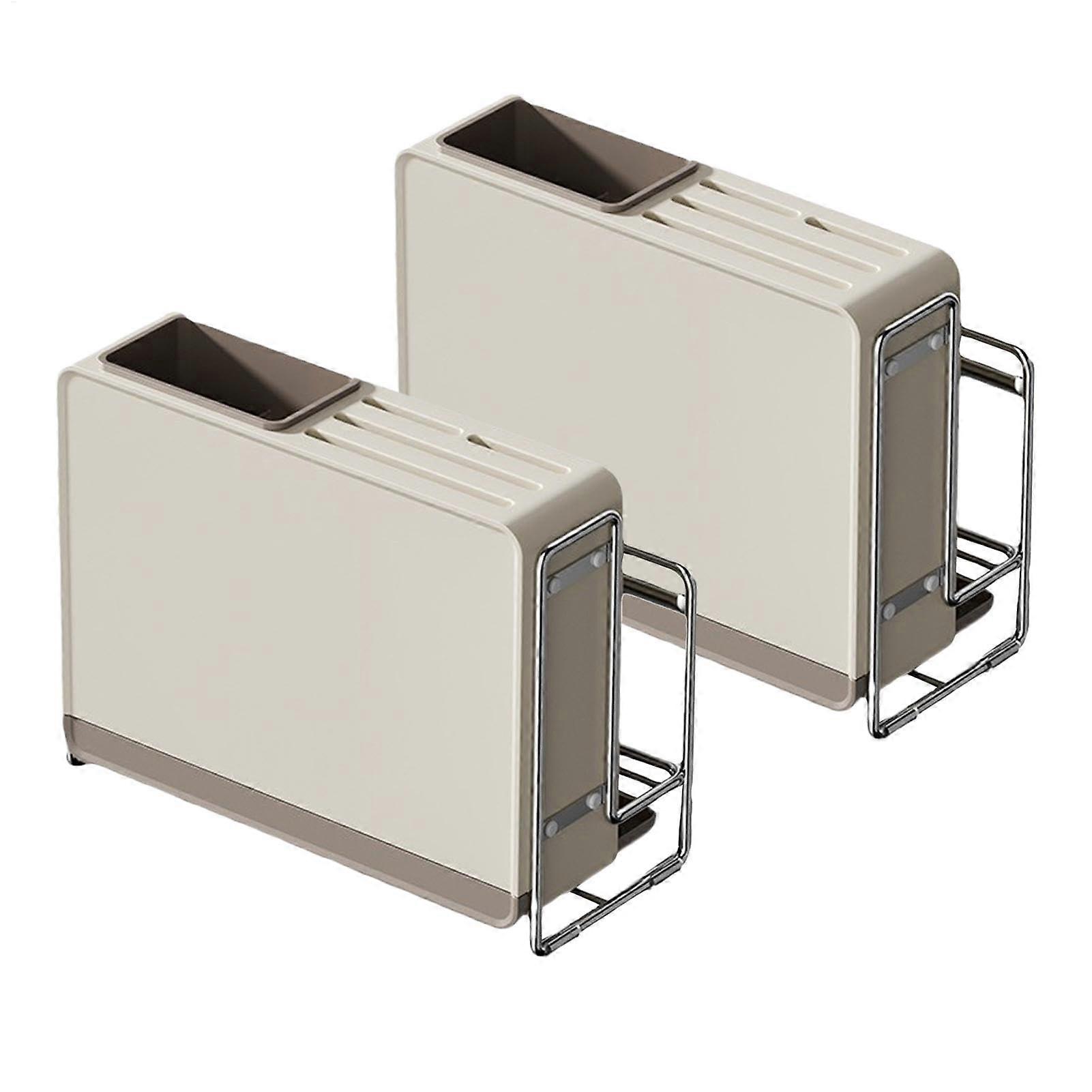 Kuechenmesserhalter Hollow Waterproof Countertop Block Holder For Large Space-Saving Kitchen Organizer Model