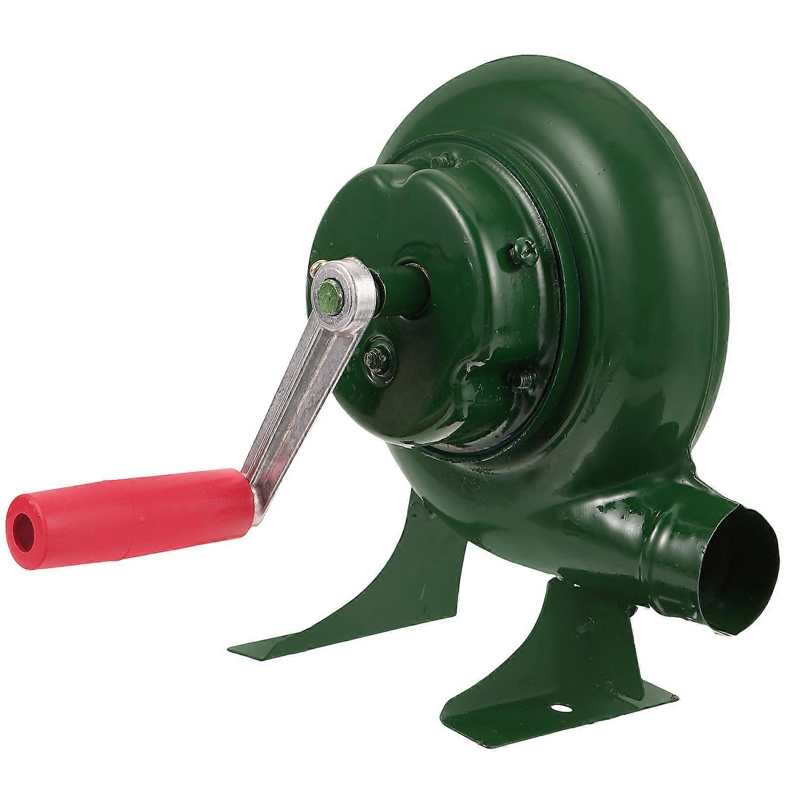 Portable Outdoor Hand Blower Fan for BBQ, Camping, and Fireplace Use – Lightweight and Easy to Use Air Blower for Picnics and Fire Support