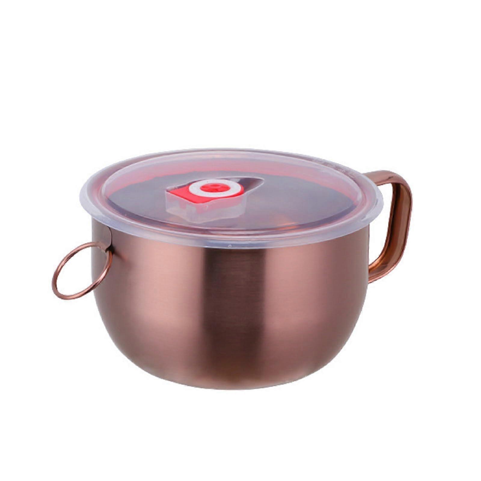 B、不锈钢带盖面碗、不锈钢汤碗、大不锈钢汤碗、带手柄和盖子的拉面碗、面条汤碗