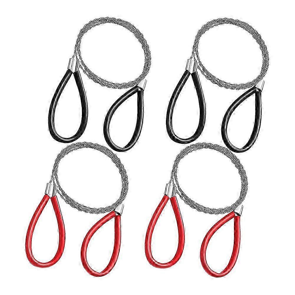 Tuyau 4 Pcs Scie à Câble En Acier Inoxydable, Fil De Métal Scie Main Poche Corde Scie PVC Tuyau De Coupe T