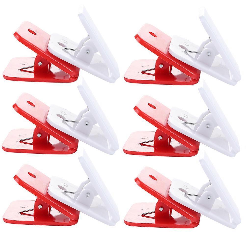 Sewing Clips Binding Clips Craftsmen 3X2CM White 20Pcs