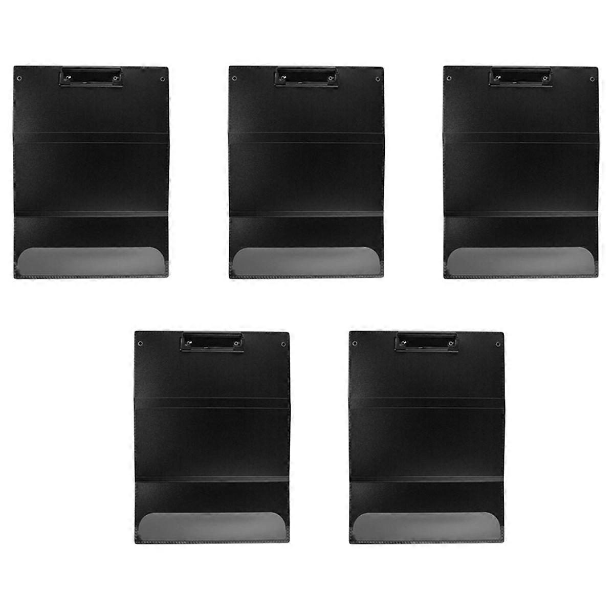 5Pack Nursing Clipboard Foldable, Nurse Foldable Clip Board with 3 Layers,for Doctors & Students Ess