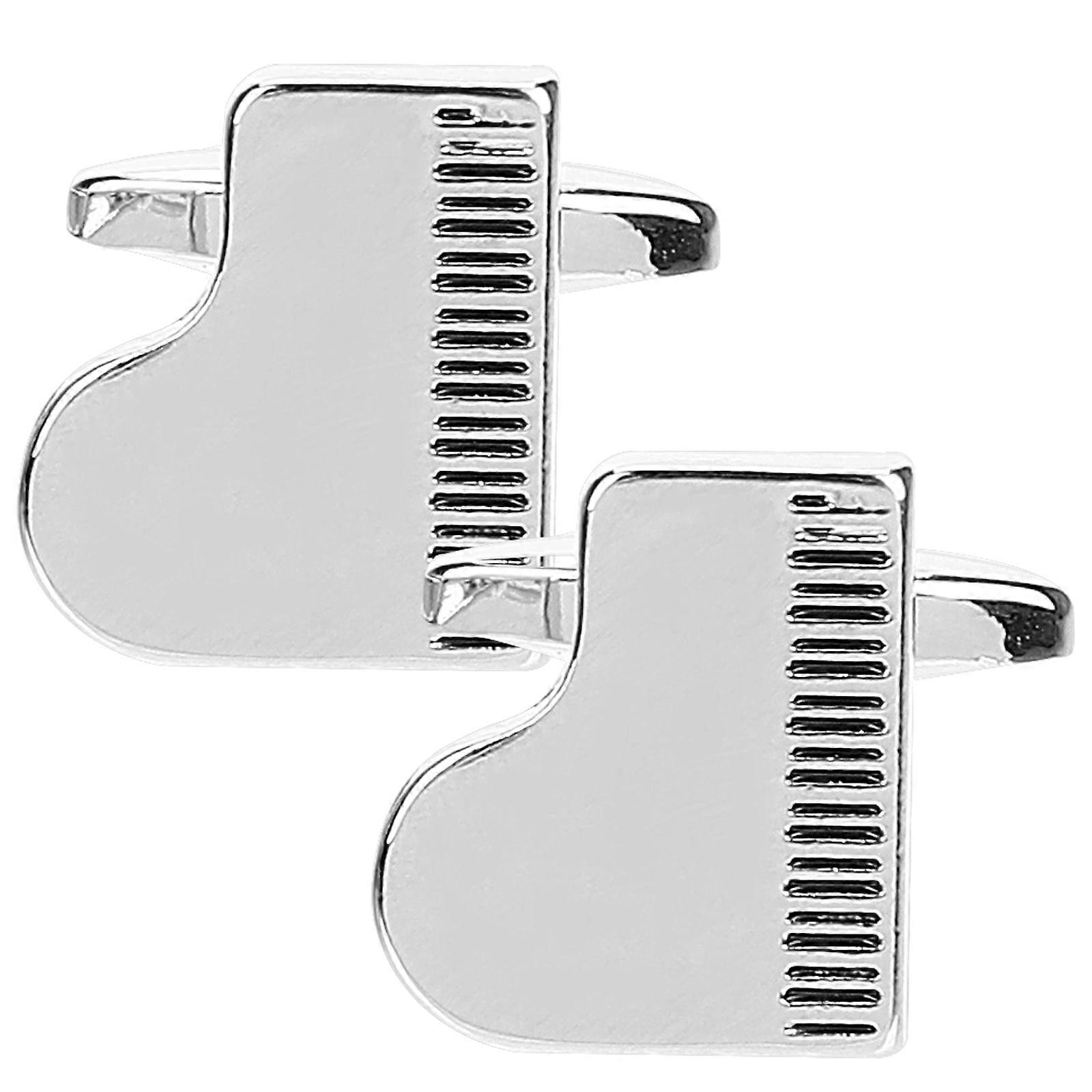 Shirt Studs Cuff Link Rounded Edges For Business Events Men 1Pair