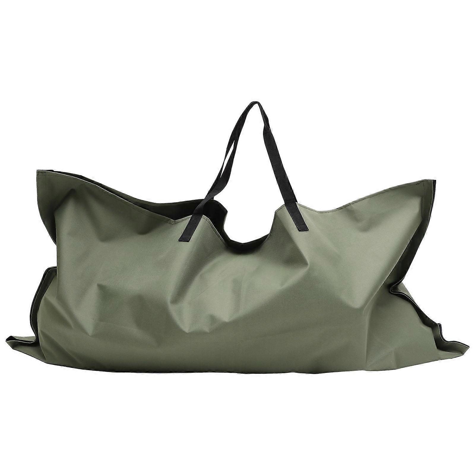 Garden Leaf Litter Bag Garbage Storage For Outdoor Use Green 145.00X145.00Cm 1Set