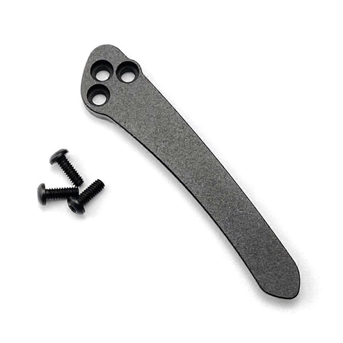 Titanium Deep Carry Pocket Clip Waist Back Clamp for Spyderco C81 Paramilitary 2 Para 3 Delica Endura C223