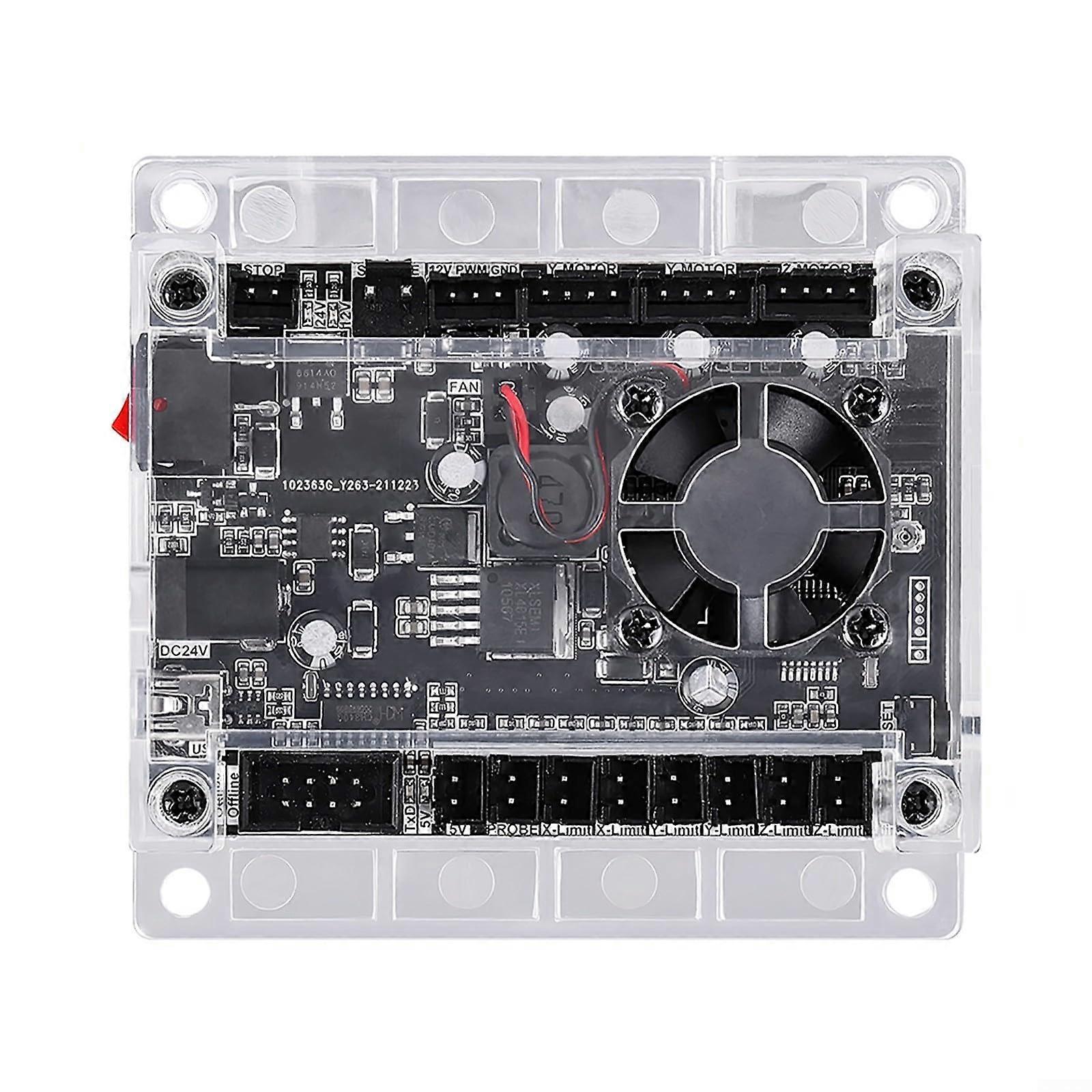 GRBL 1.1 Control Board For Offline Engraving With Integrated Drive And Enhanced Safety - Compact, GRBL Compatible CNCs