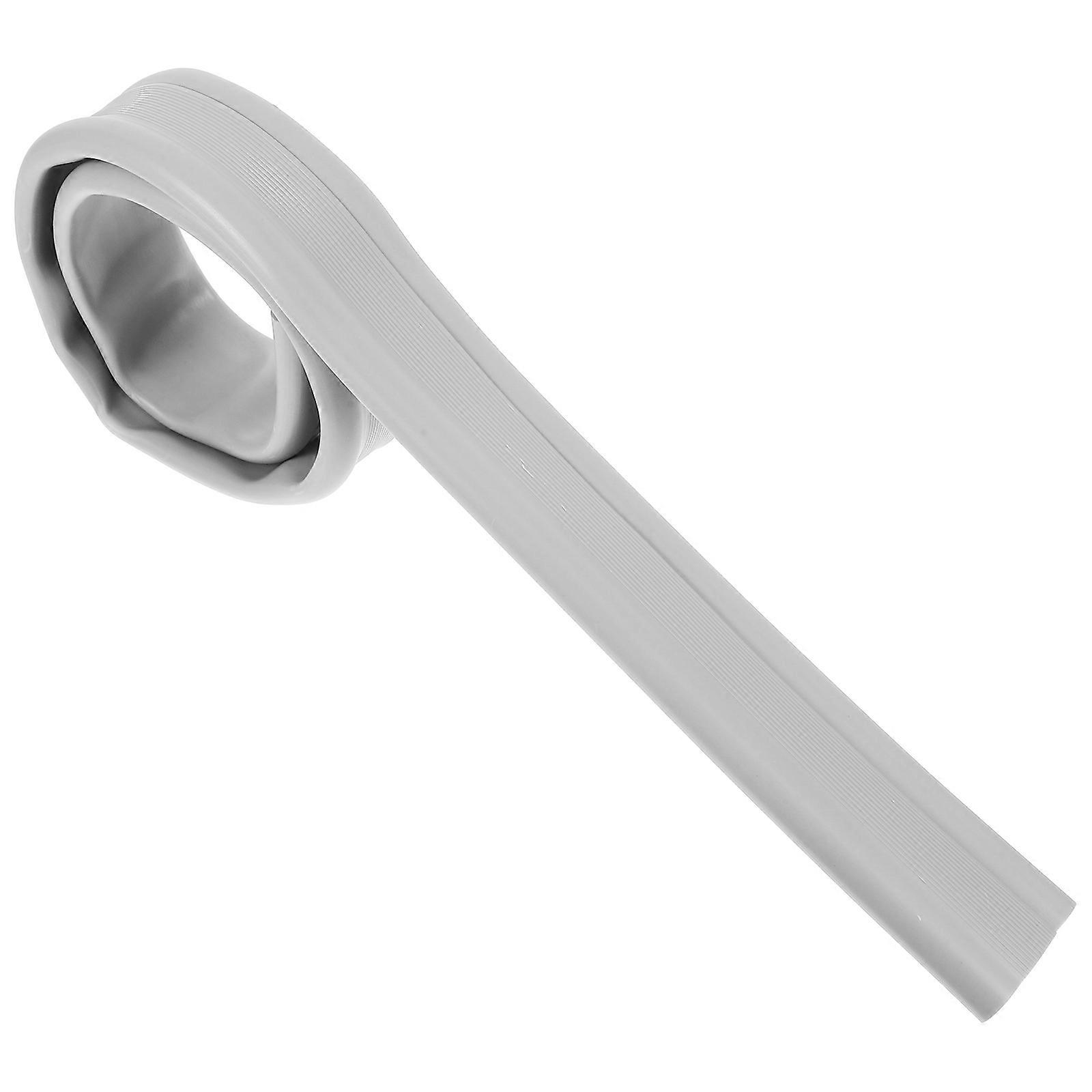Window Weather Sealing Tape Door Sealer Strip Door And Window Weather Stripping Grey 93.00X5.00X3.00CM Soundproof 1Pack