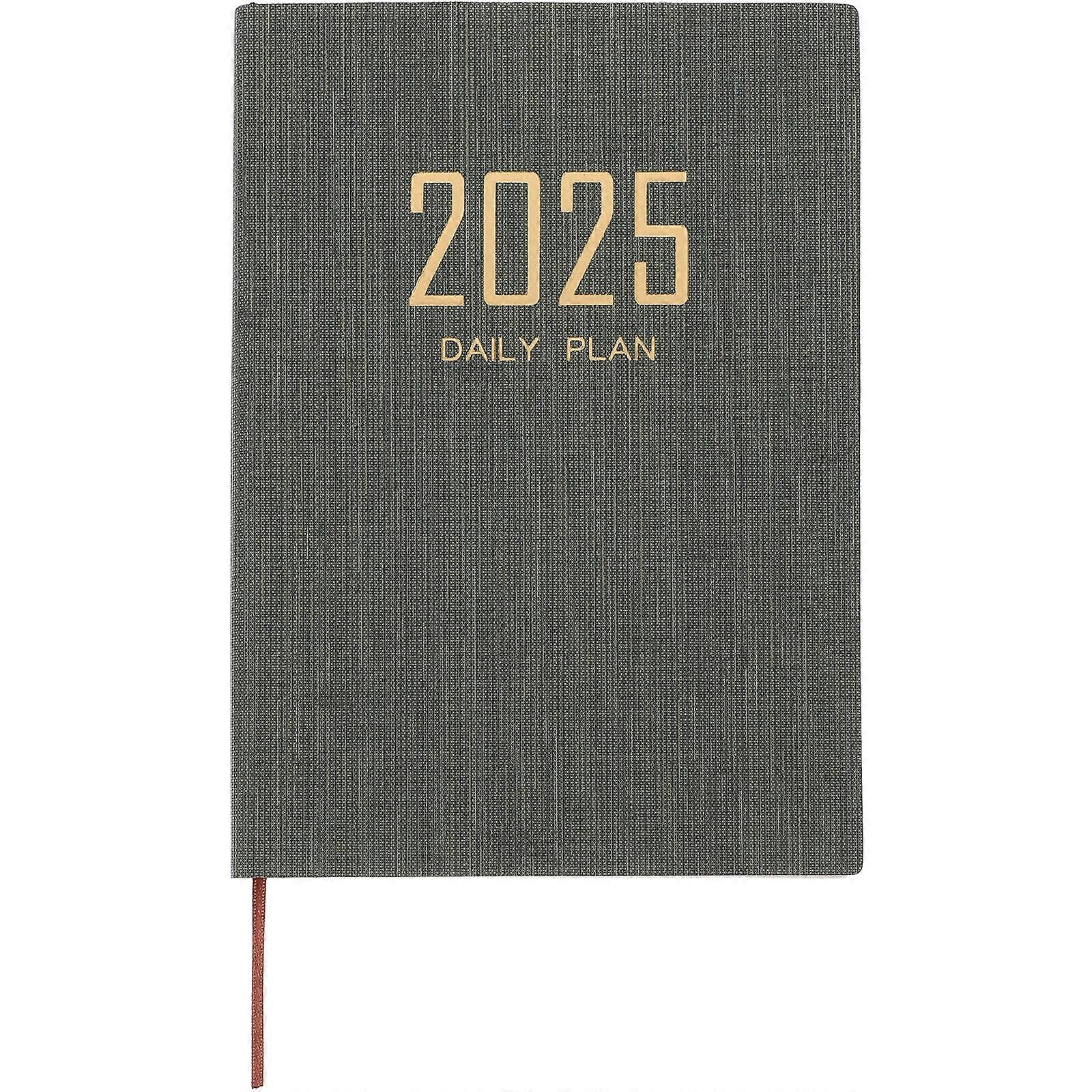 Daily Planner Notebook 2025 Weekly Monthly Planning Agenda Journaling A5 Simple Writing 1Set