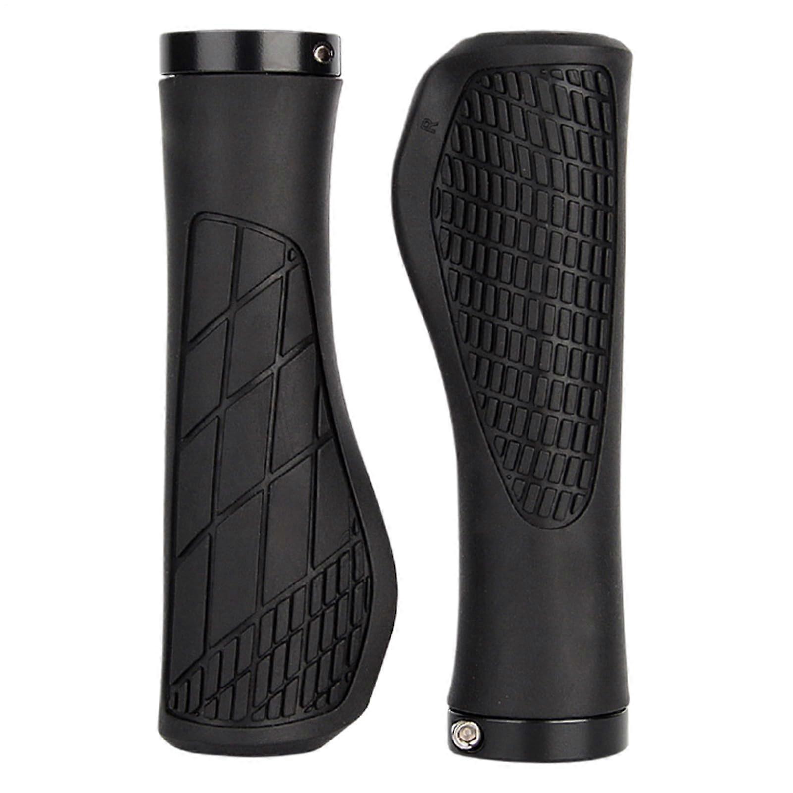 Handlebars, rubber, ergonomic, replacement, nonslip tape, locking damping, for cycling
