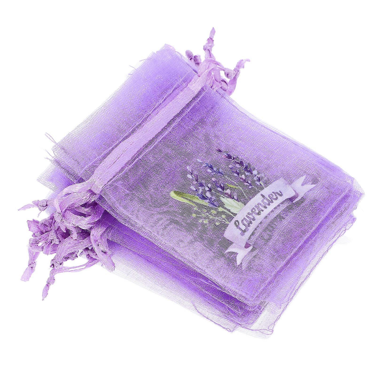 Gauze Bag Lavender Sachet Bags Storage Holder Wardrobe Breathable Mesh 20Pack