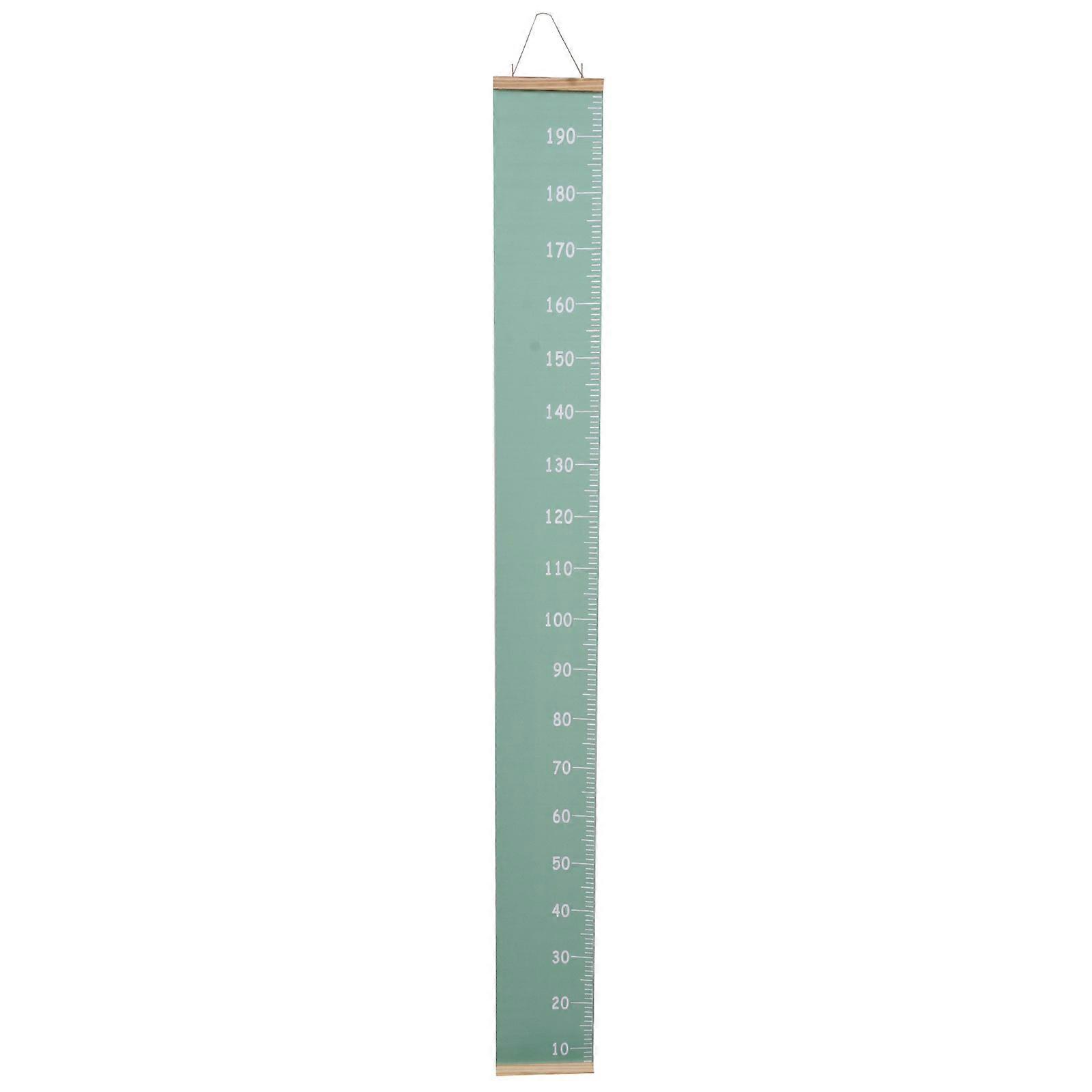 Height Measuring Ruler Wall Chart Pendant for Boys – Canvas Design for Nursery and Home Decoration