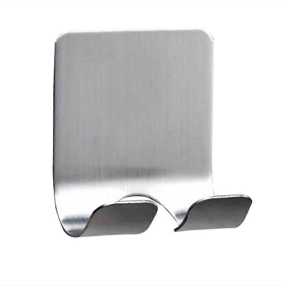 Stainless Steel Razor Holder Hooks, Wall Hooks for Shower Accessories, Loofah, Brushes, Towels, Set of 2
