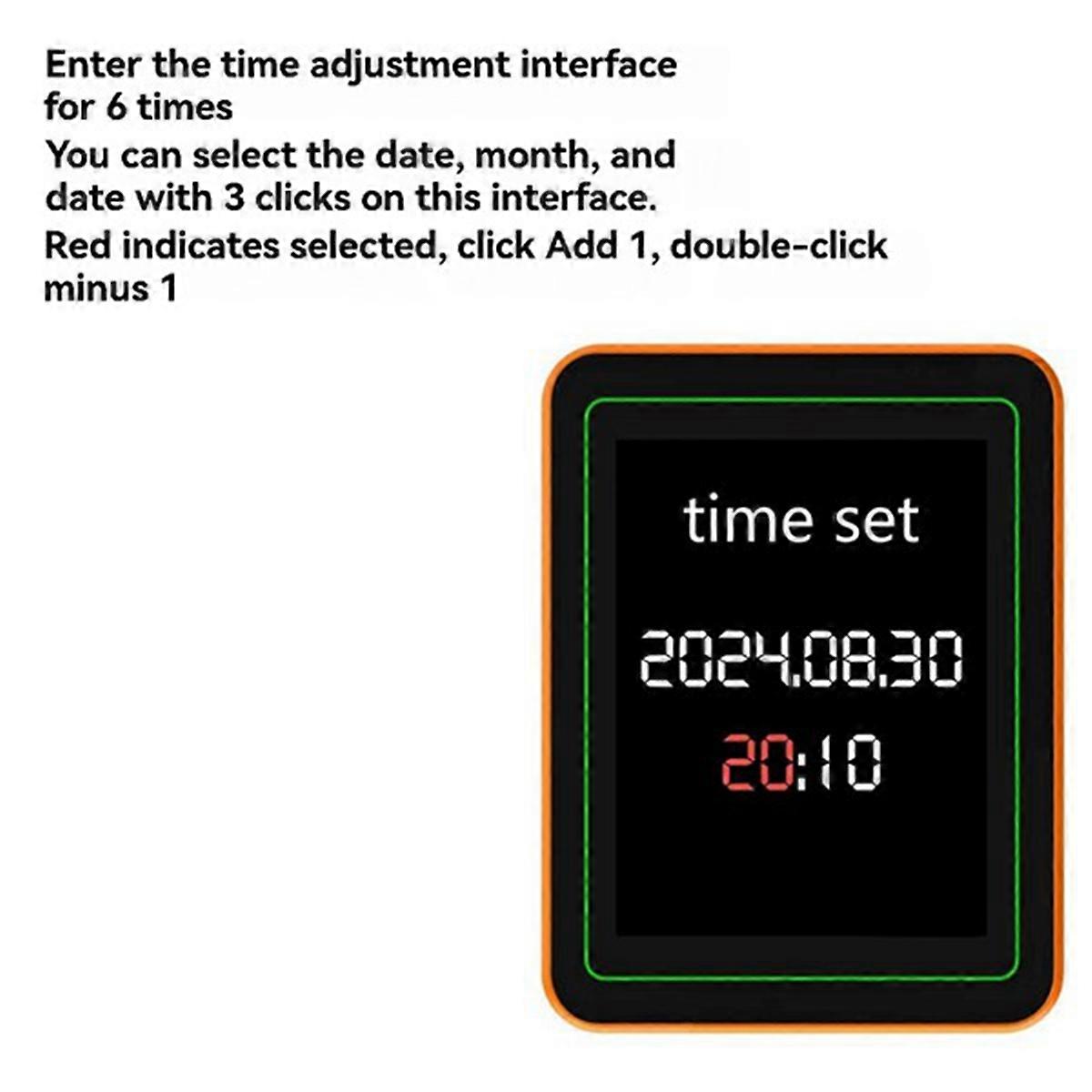 Air Quality Detector 12 in 1 Air Quality Tester White