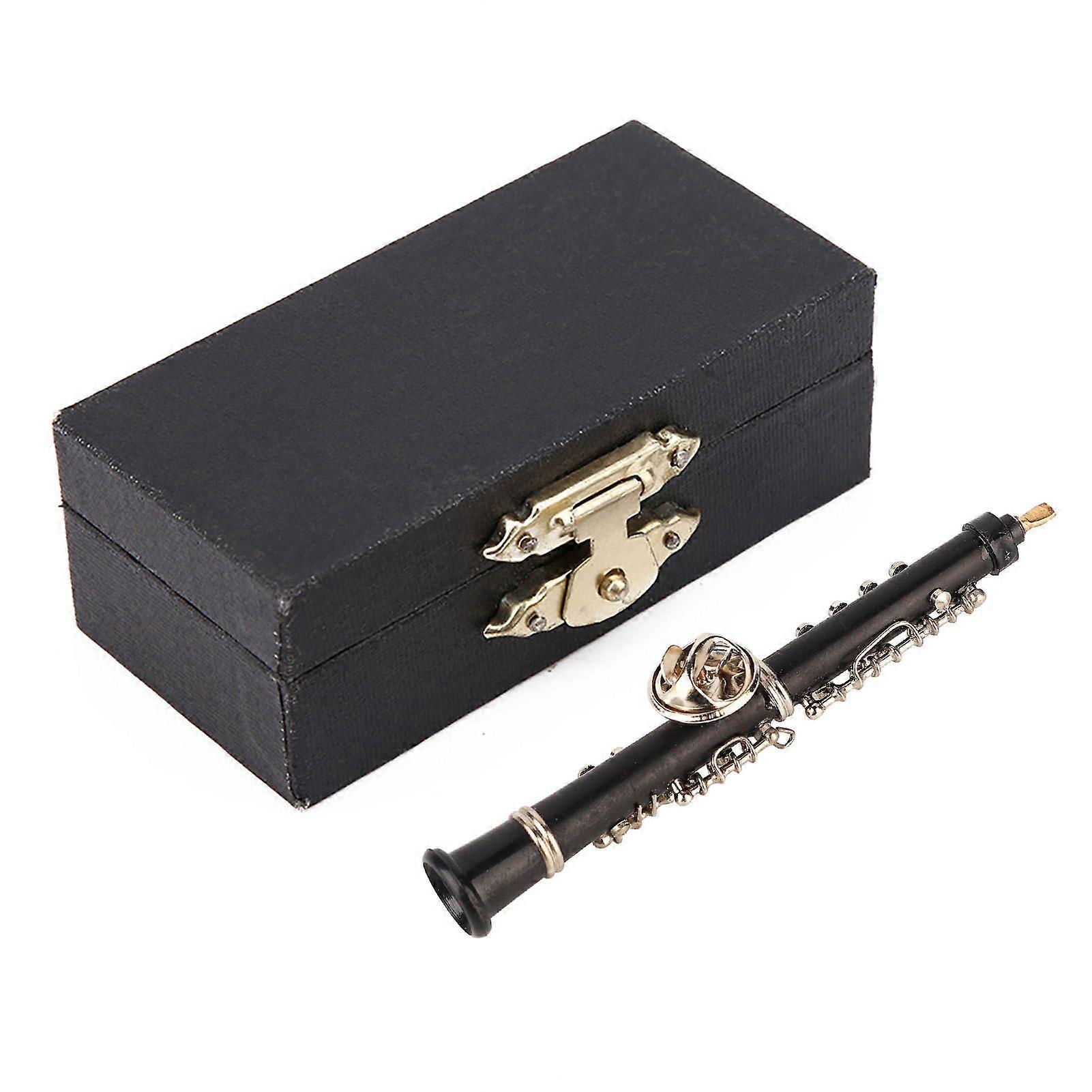 2025 Latest Model  Oboe Shape Design Mini Pin Brooch Musical Instrument Craft